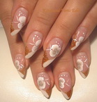 Akril díszítéssel